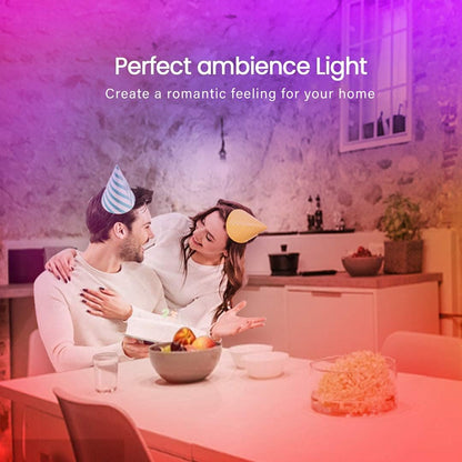 50 FT LED Strip Lights,Bluetooth LED Lights for Bedroom, Color Changing Light Strip with Music Sync, Phone Controller and IR Remote(App+Remote +Mic).