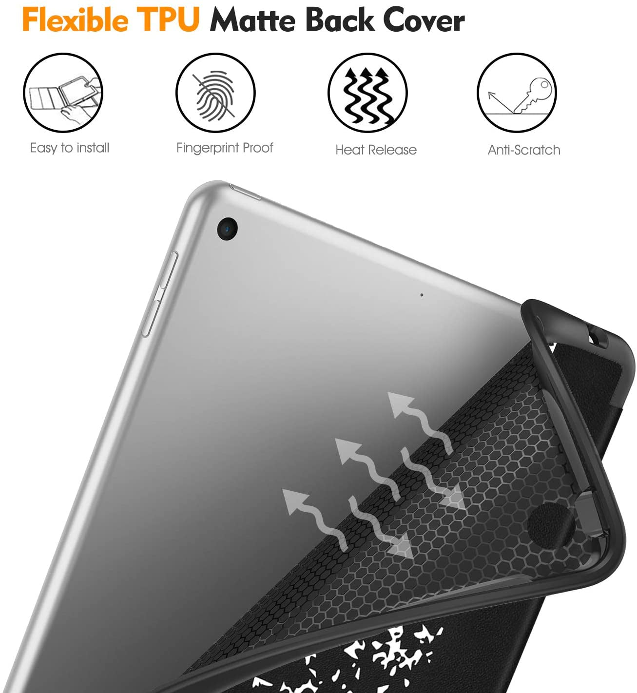 Slimshell Case for Ipad 9Th / 8Th / 7Th Generation (2021/2020/2019 Model)